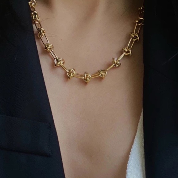 GP Knotted Rope Necklace - Picture 4 of 6